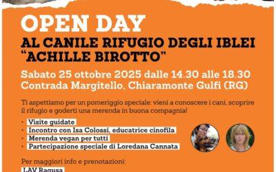 Open day – 25 Ottobre